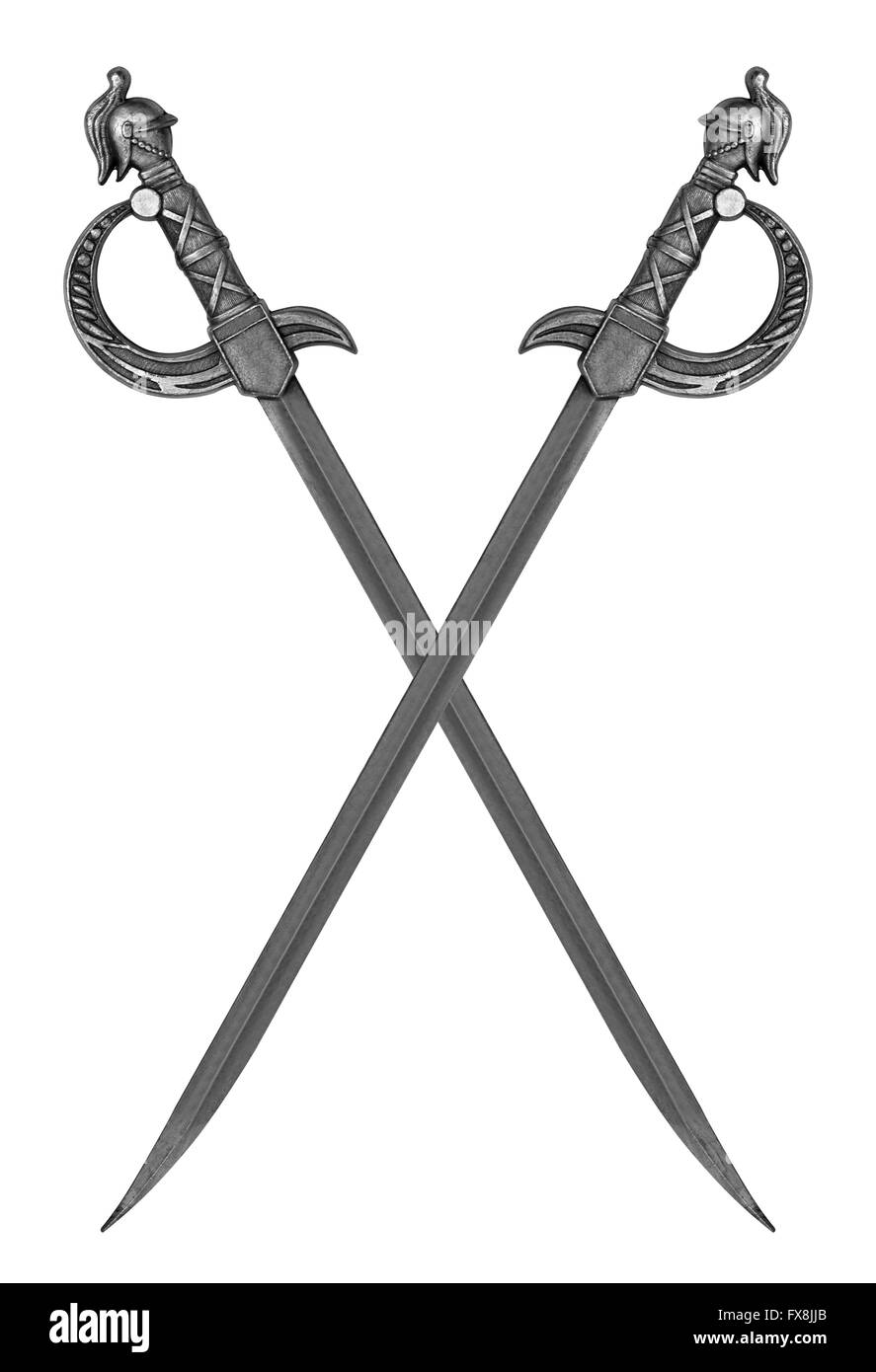 Premium Vector  Crossed swords icon combat with melee weapons