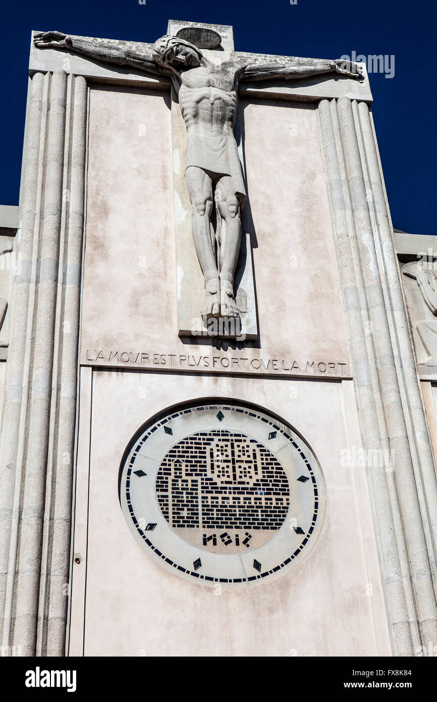 Church Saint Louis of Marseille Stock Photo