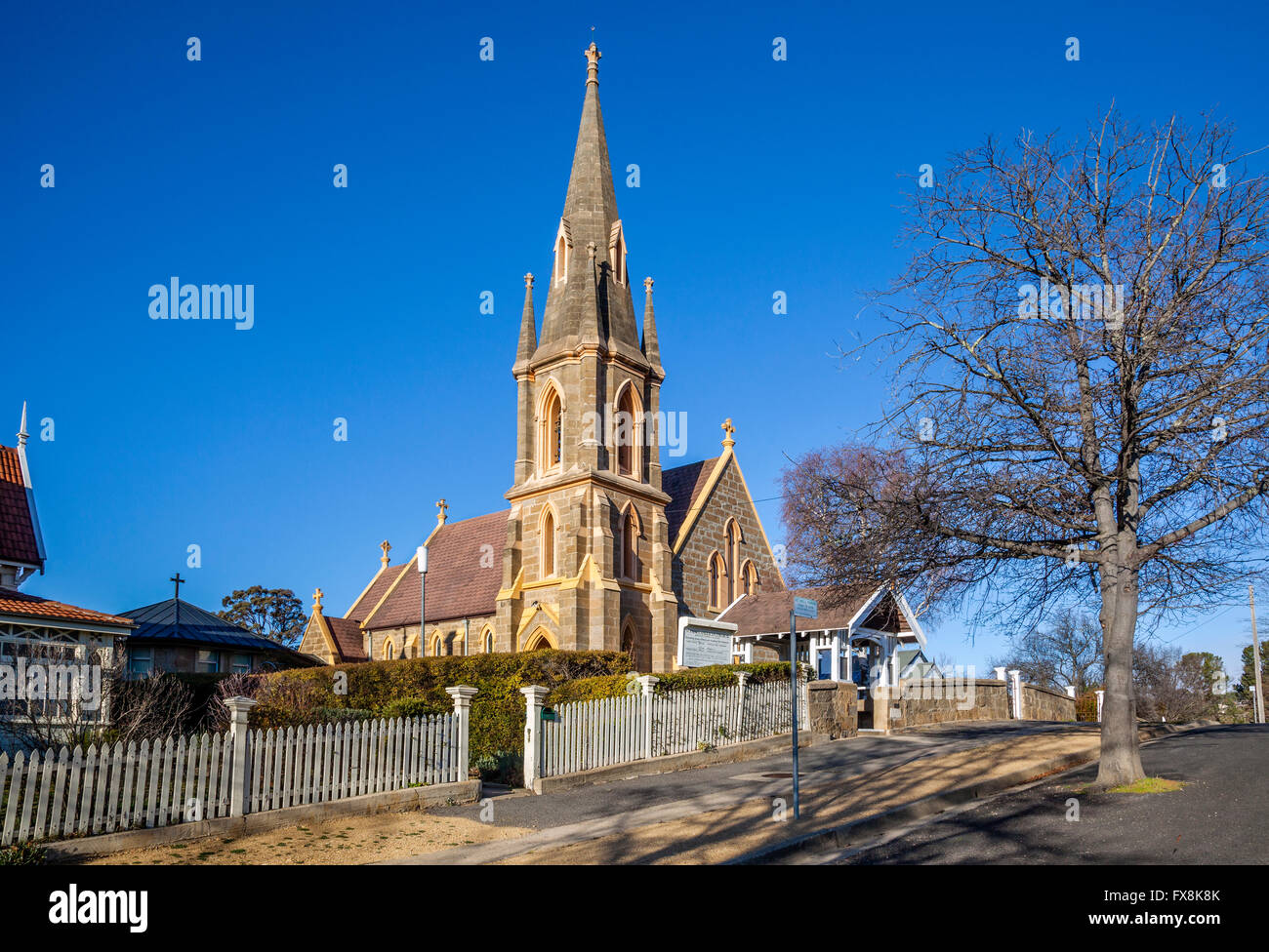 Australia, New South Wales, Monaro region, Cooma, view of St. Paul's Anglican Church Stock Photo