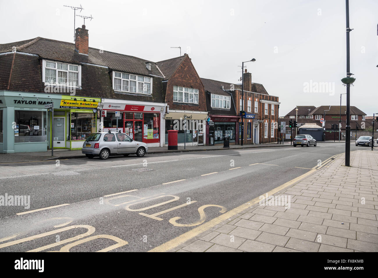 Green Lane, Northwood. Site of the intended redevelopment by London