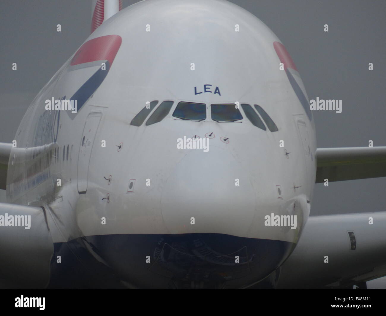 British Airways Airbus A380-800 Stock Photo