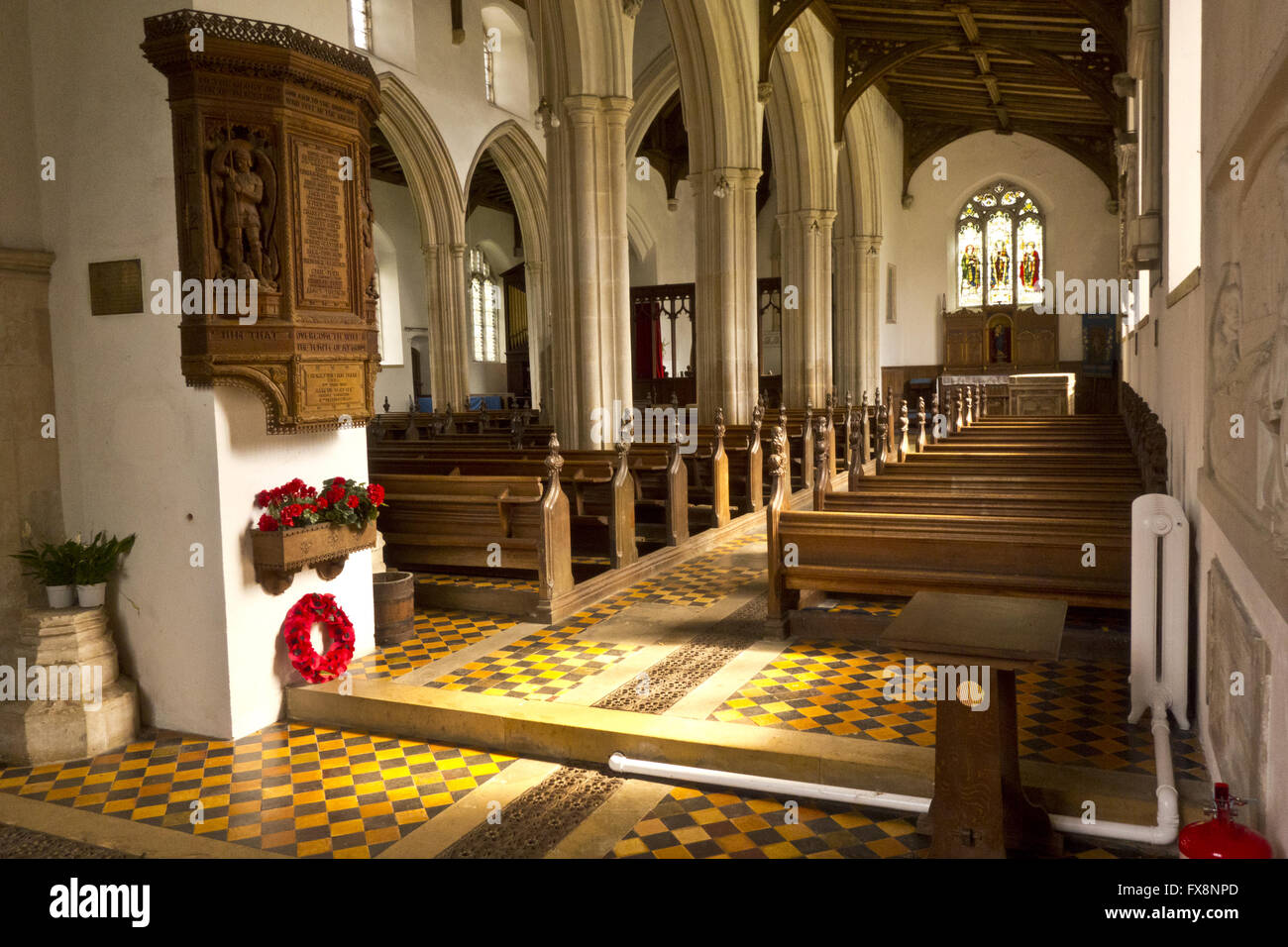 memorial to the eighth Marquess of Lothian Stock Photo Alamy