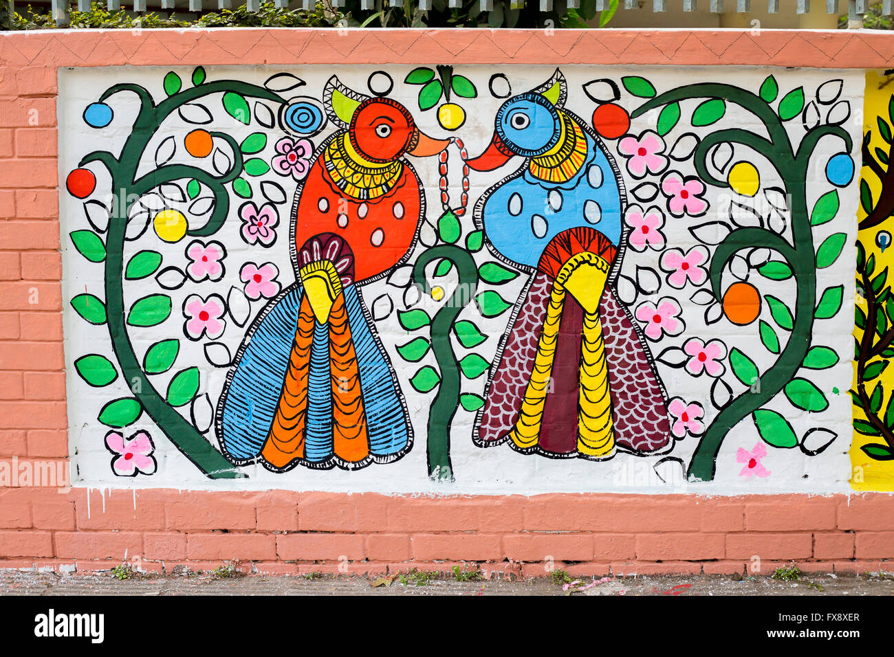 Bangladeshi traditional wall art hires stock photography and images