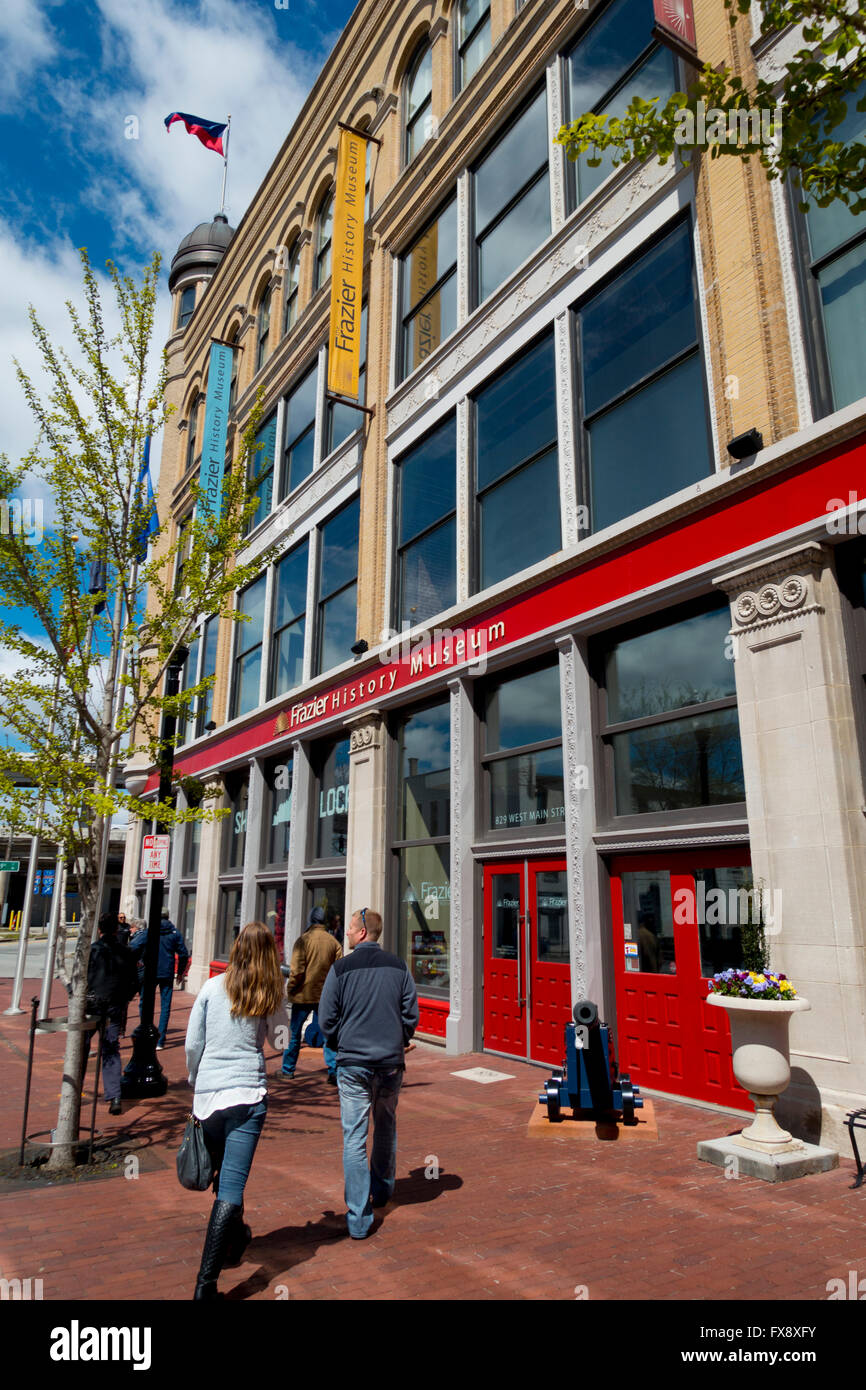 USA Kentucky KY Louisville The Frazier History Museum on Main Street