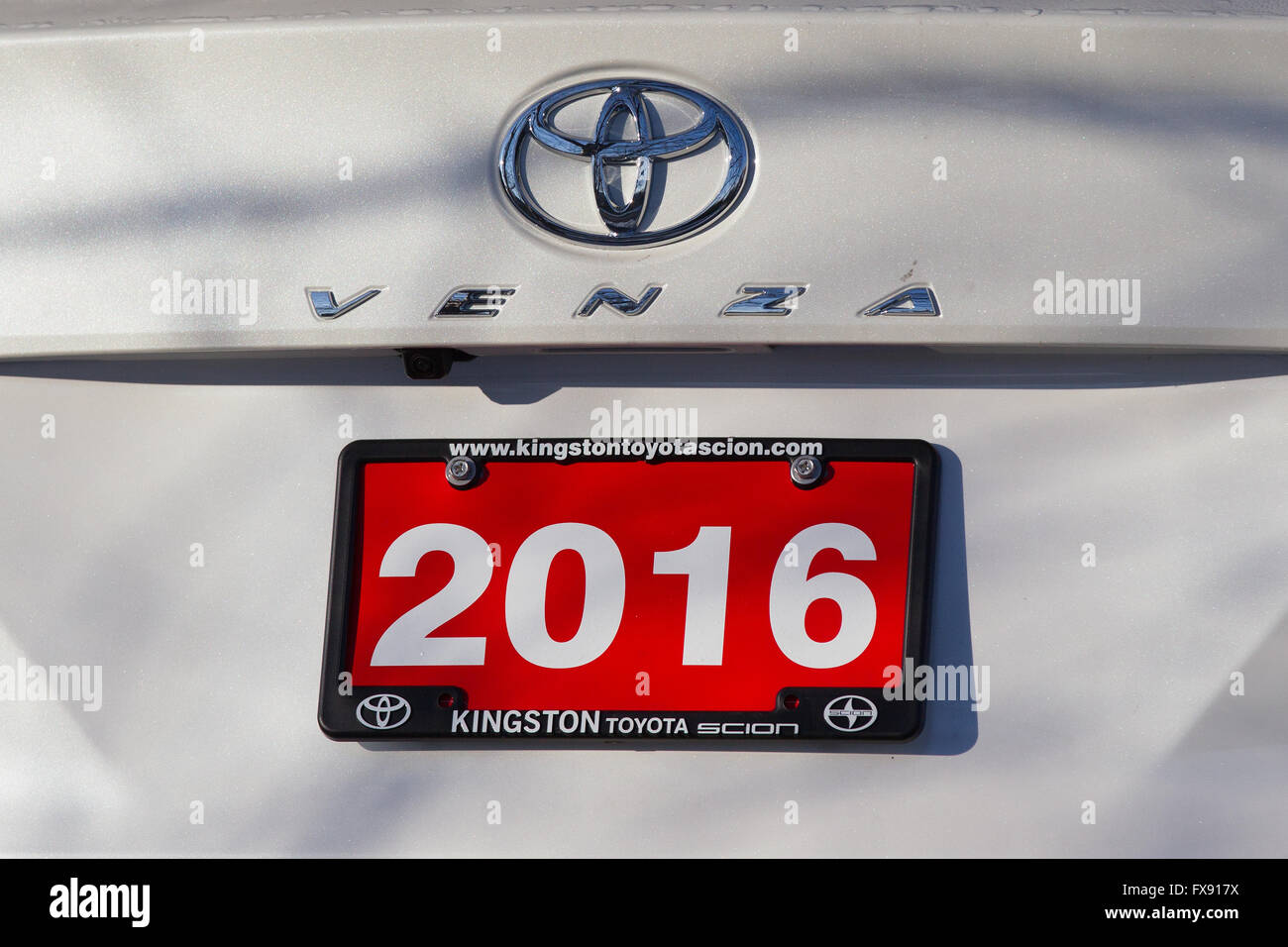 Toyota car dealership in Kingston, Ont., on Thursday Jan. 7, 2016 Stock