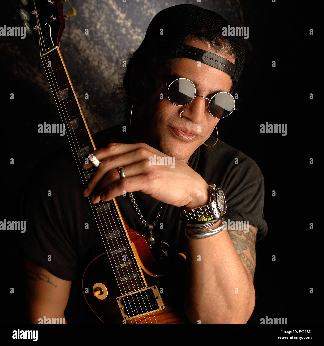 Slash of Guns 'n Roses Stock Photo - Alamy