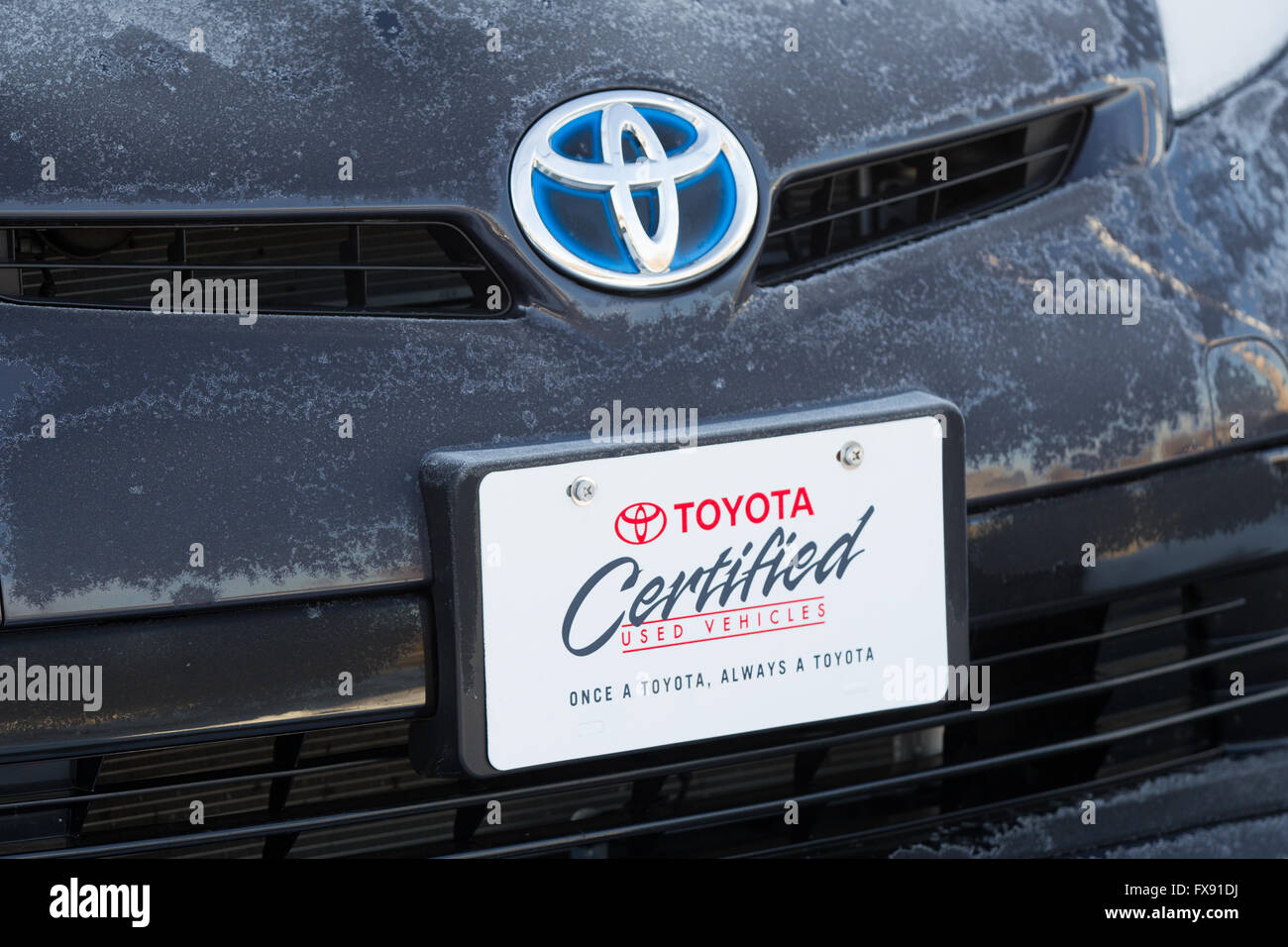 Toyota car dealership in Kingston, Ont., on Thursday Jan. 7, 2016 Stock