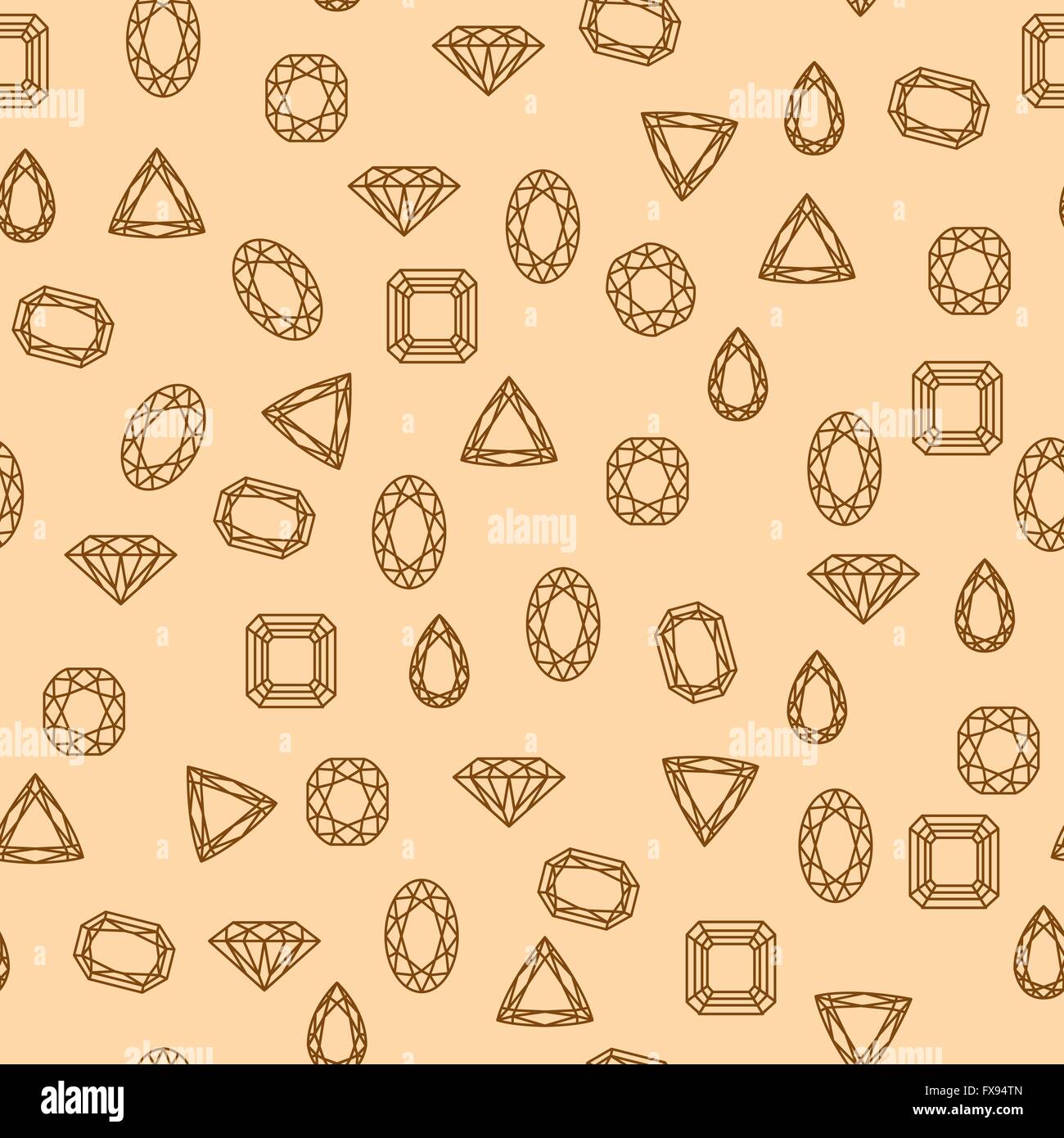 Seamless diamond Stock Vector Images - Alamy