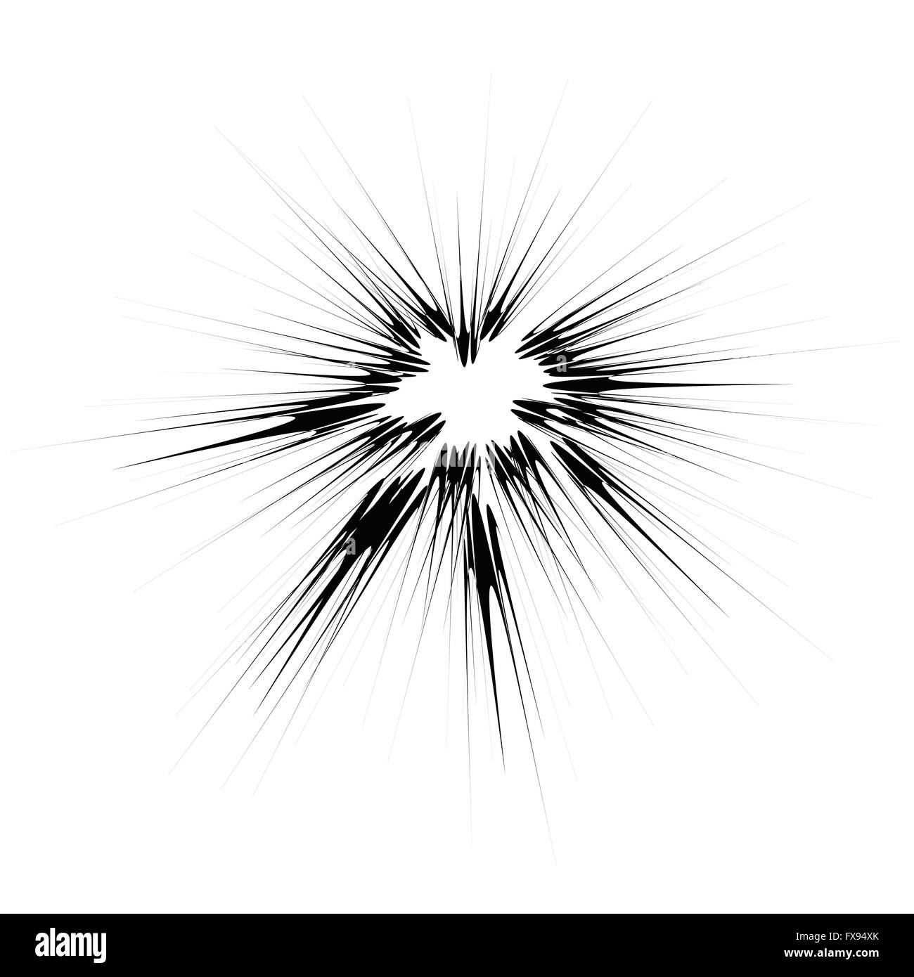 Explode Flash, Cartoon Explosion, Star Burst Stock Photo - Alamy
