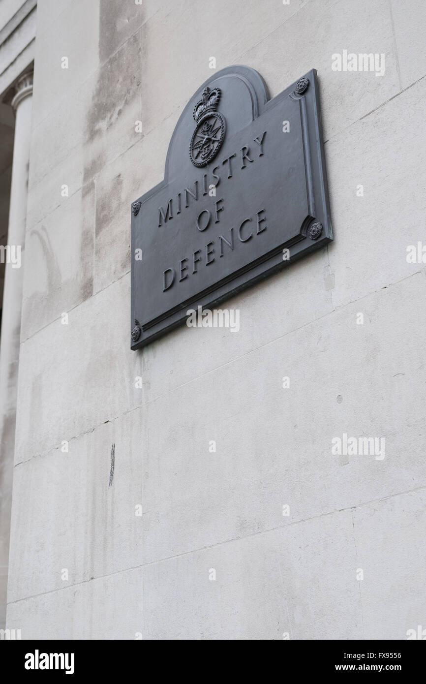 Ministry of Defence building, London, UK Stock Photo