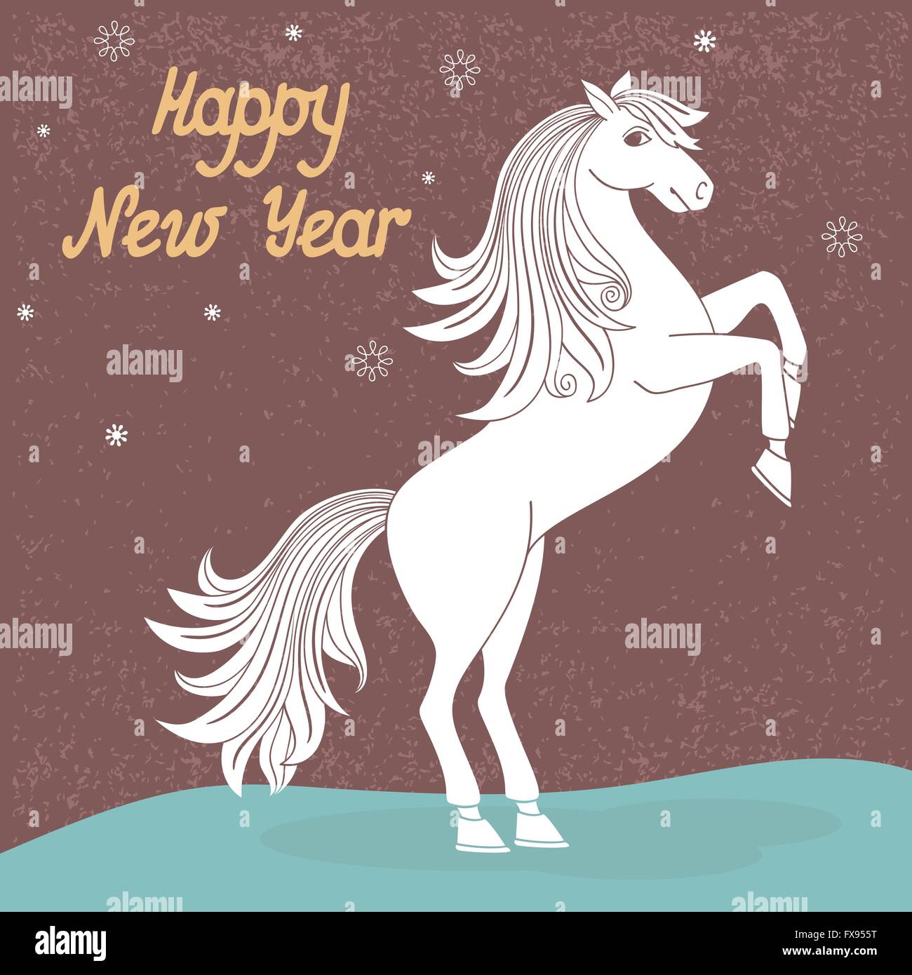 Year of horse Stock Vector Image & Art Alamy