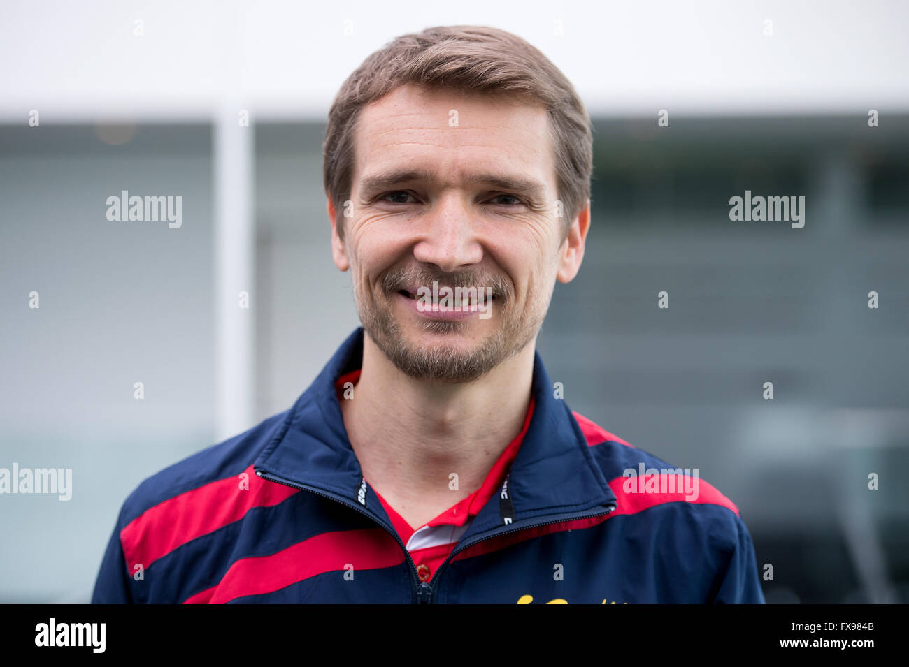 Munich, Germany. 12th Apr, 2016. Austrian table tennis player Werner