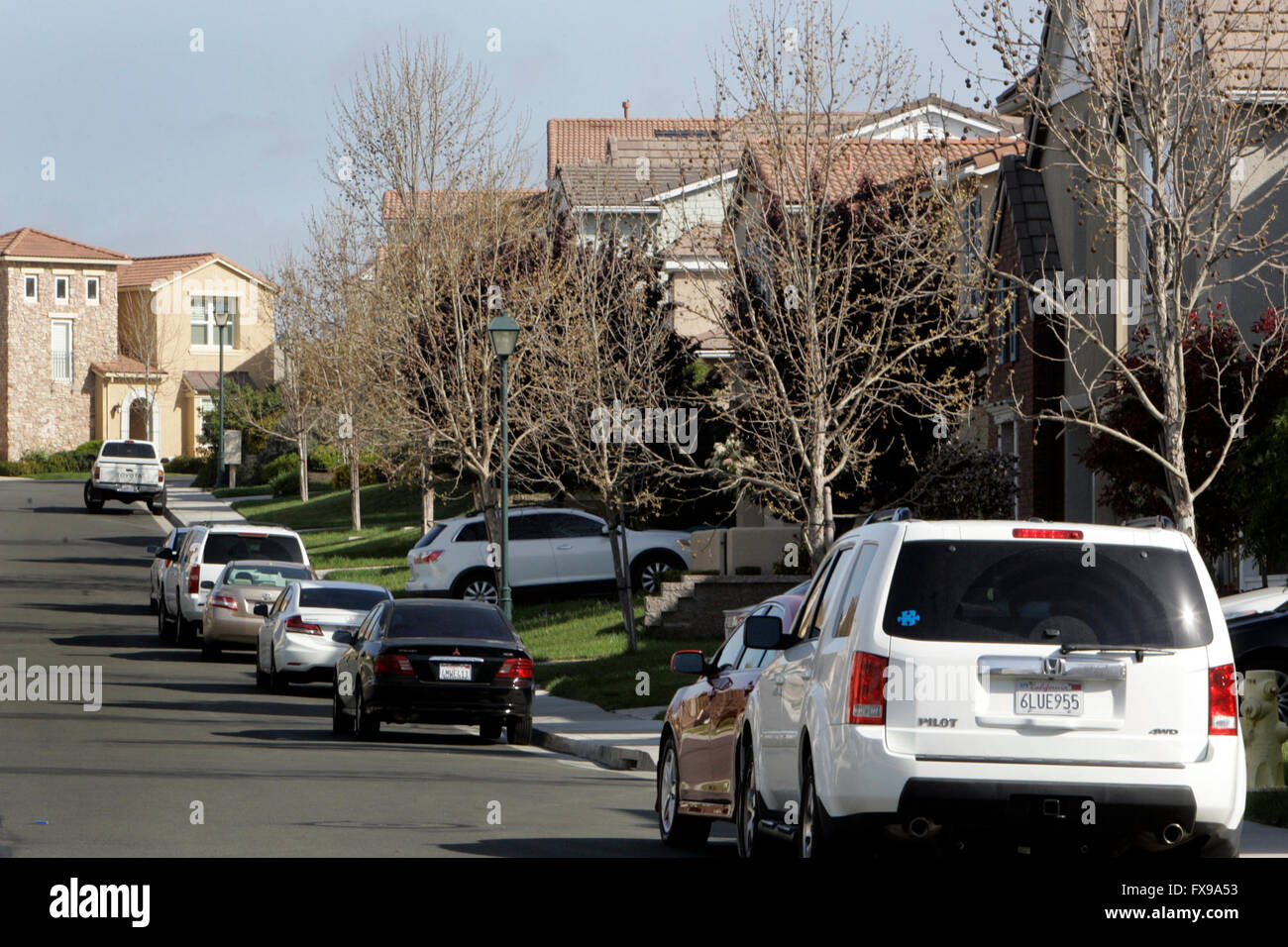 American Canyon, CA, USA. 30th Mar, 2016. American Canyon neighborhood. © Napa Valley Register