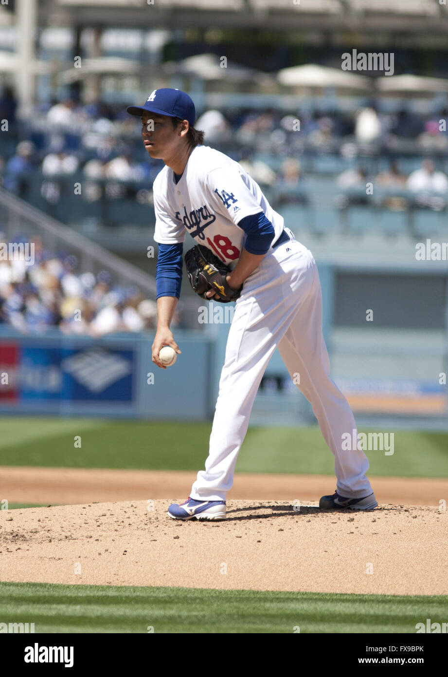 Women's Los Angeles Dodgers #18 Kenta Maeda Authentic White Fashion Cool  Base Baseball Jersey