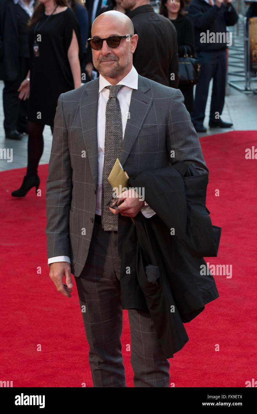 London, UK. 12th April, 2016. Stanley Tucci at World Premiere of