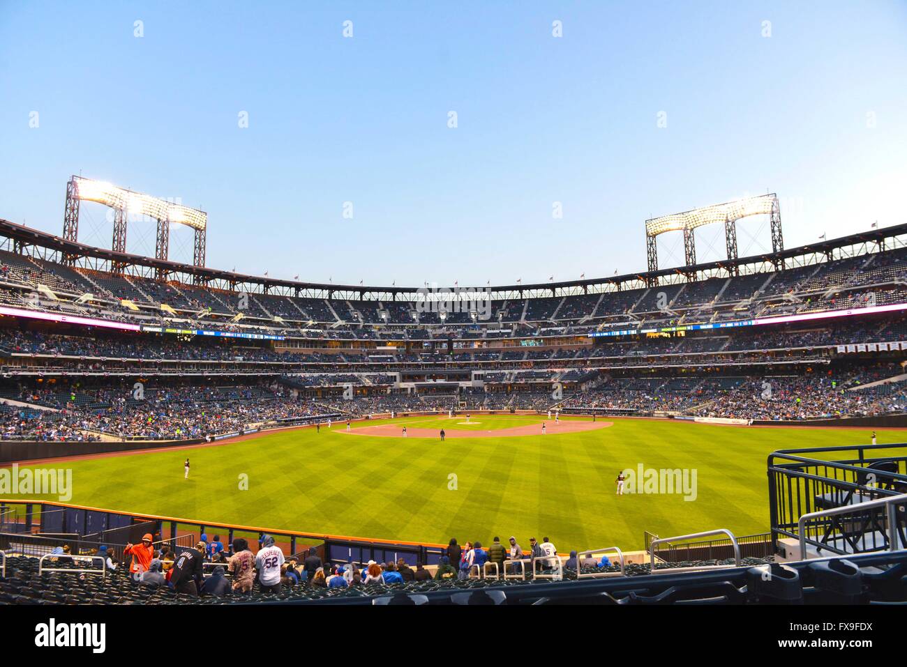 Flushing, New York, USA. 12th Apr, 2016. Citi Field (Mets) MLB A