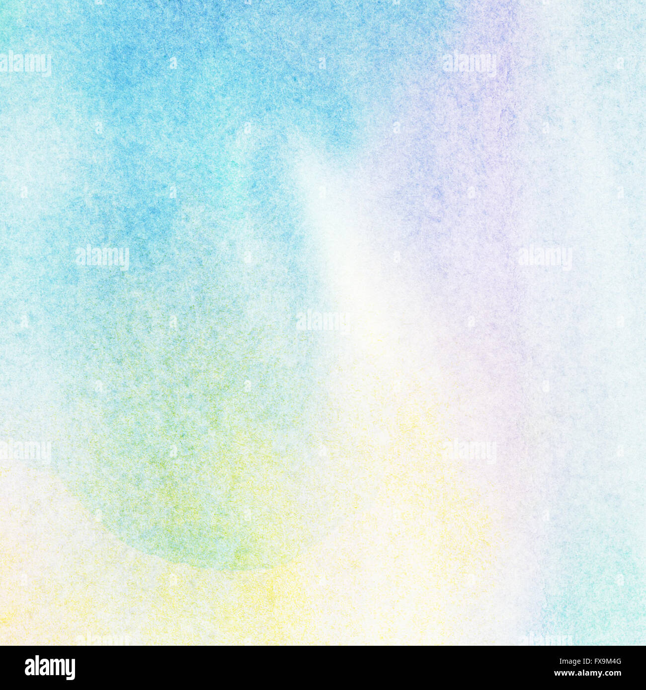 Light abstract colorful painted watercolor splashes background Stock Photo