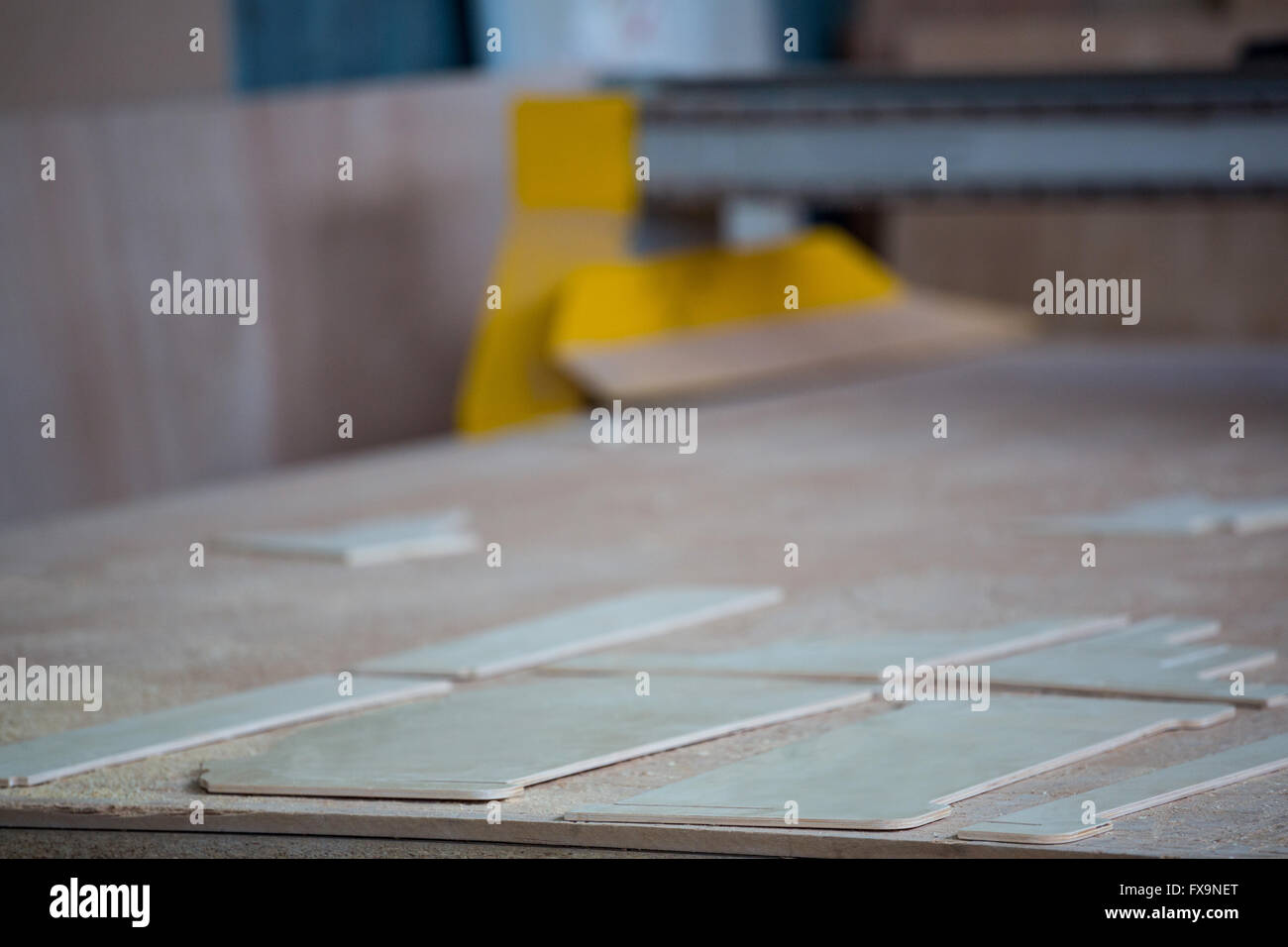 Image of carpenters work table Stock Photo Alamy