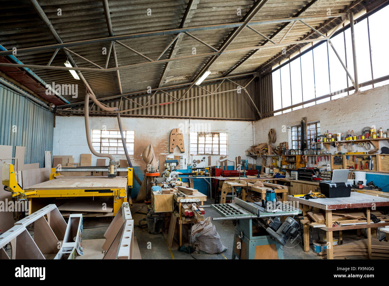 Fast Carpentry Workshop Image of carpenters workshop Stock Photo - Alamy