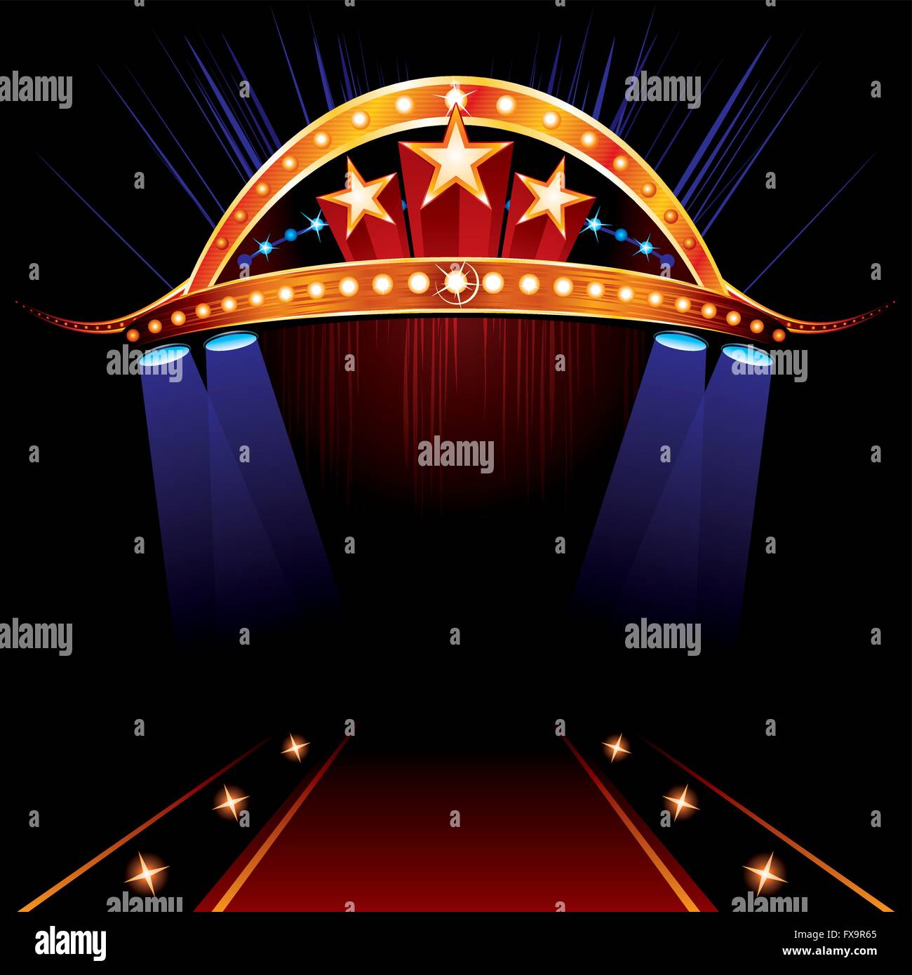 Famous Red Carpet Stock Vector Image & Art Alamy