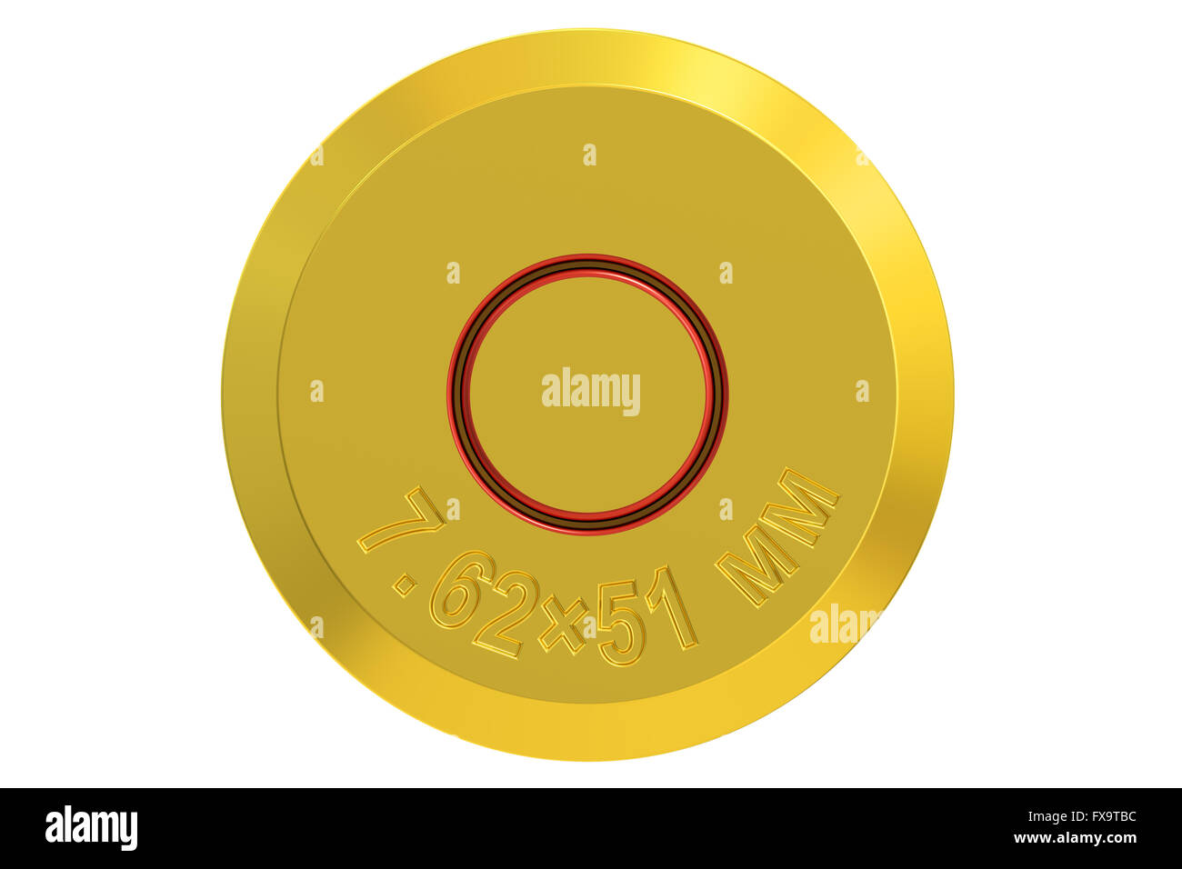 bullet, 3D rendering isolated on white background Stock Photo - Alamy