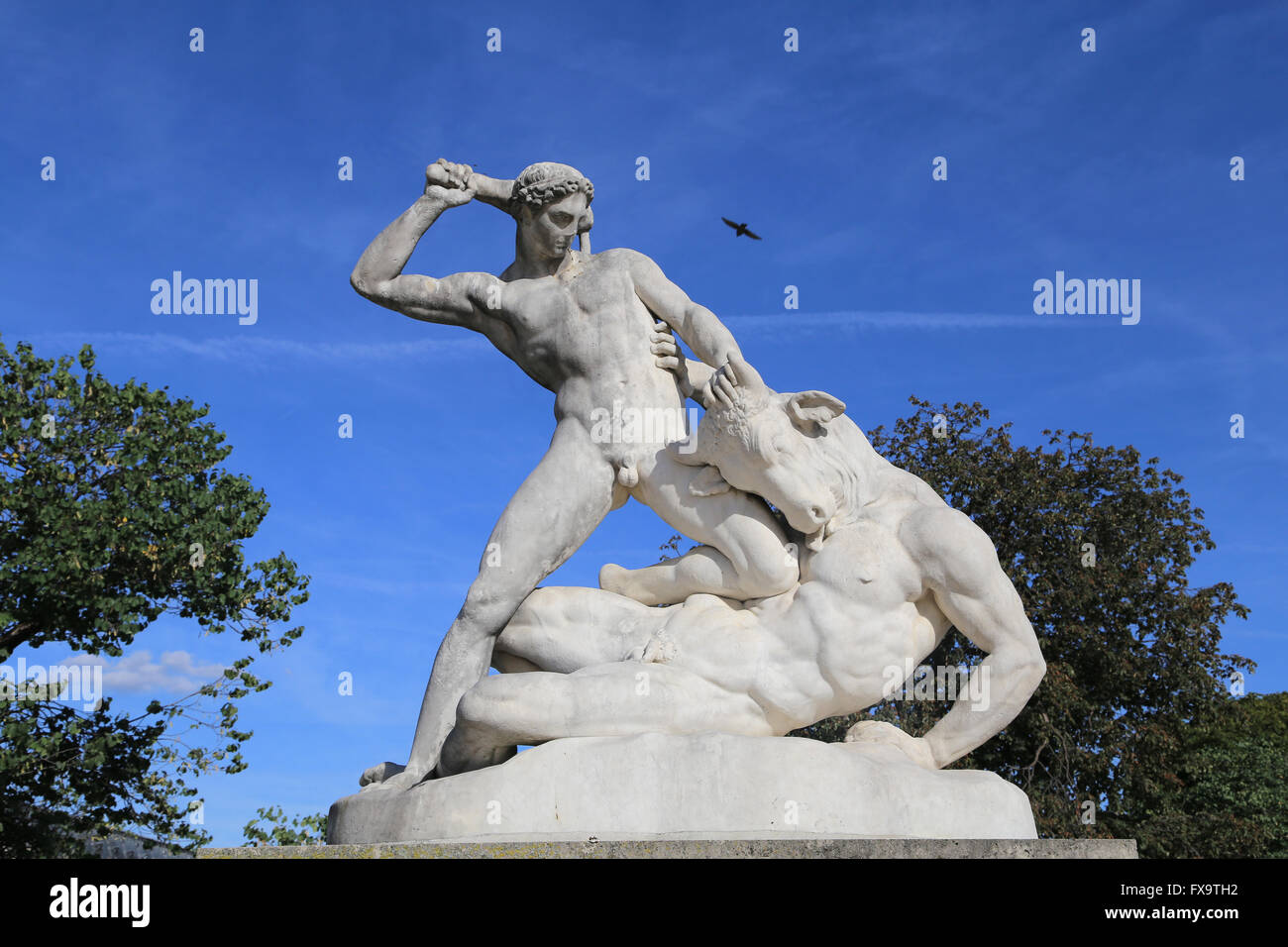 Minotaur statue paris hi-res stock photography and images - Alamy