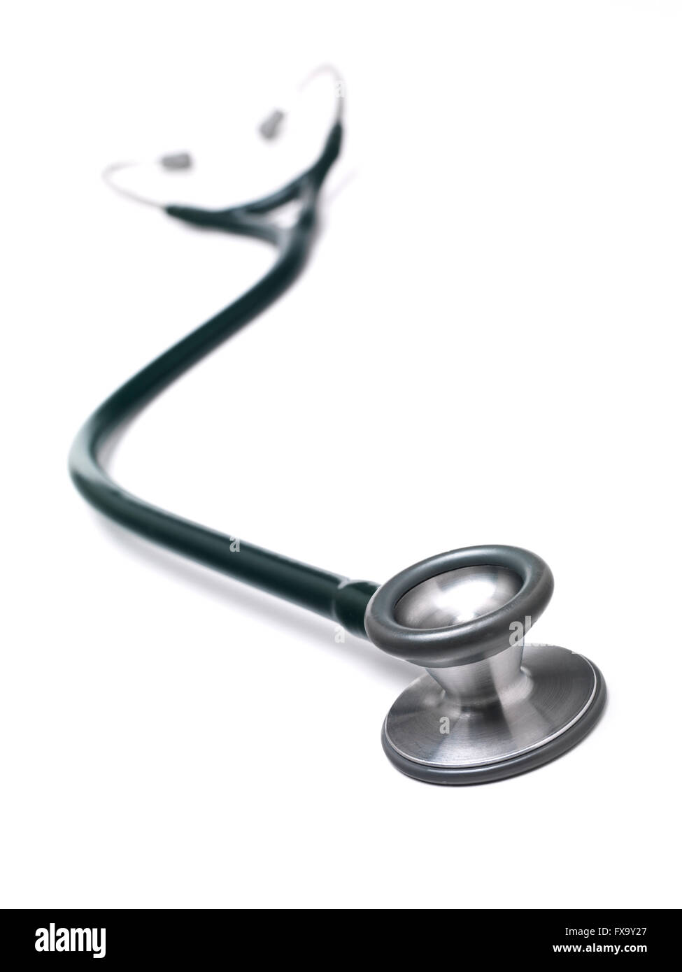 Black stethoscope isolated on white hi-res stock photography and images ...