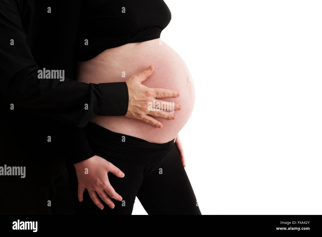 Heavily Pregnant Black High Resolution Stock Photography and Images - Alamy