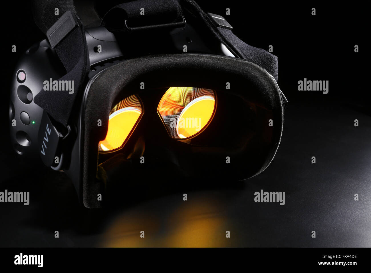 HTC Vive virtual reality headset Stock Photo
