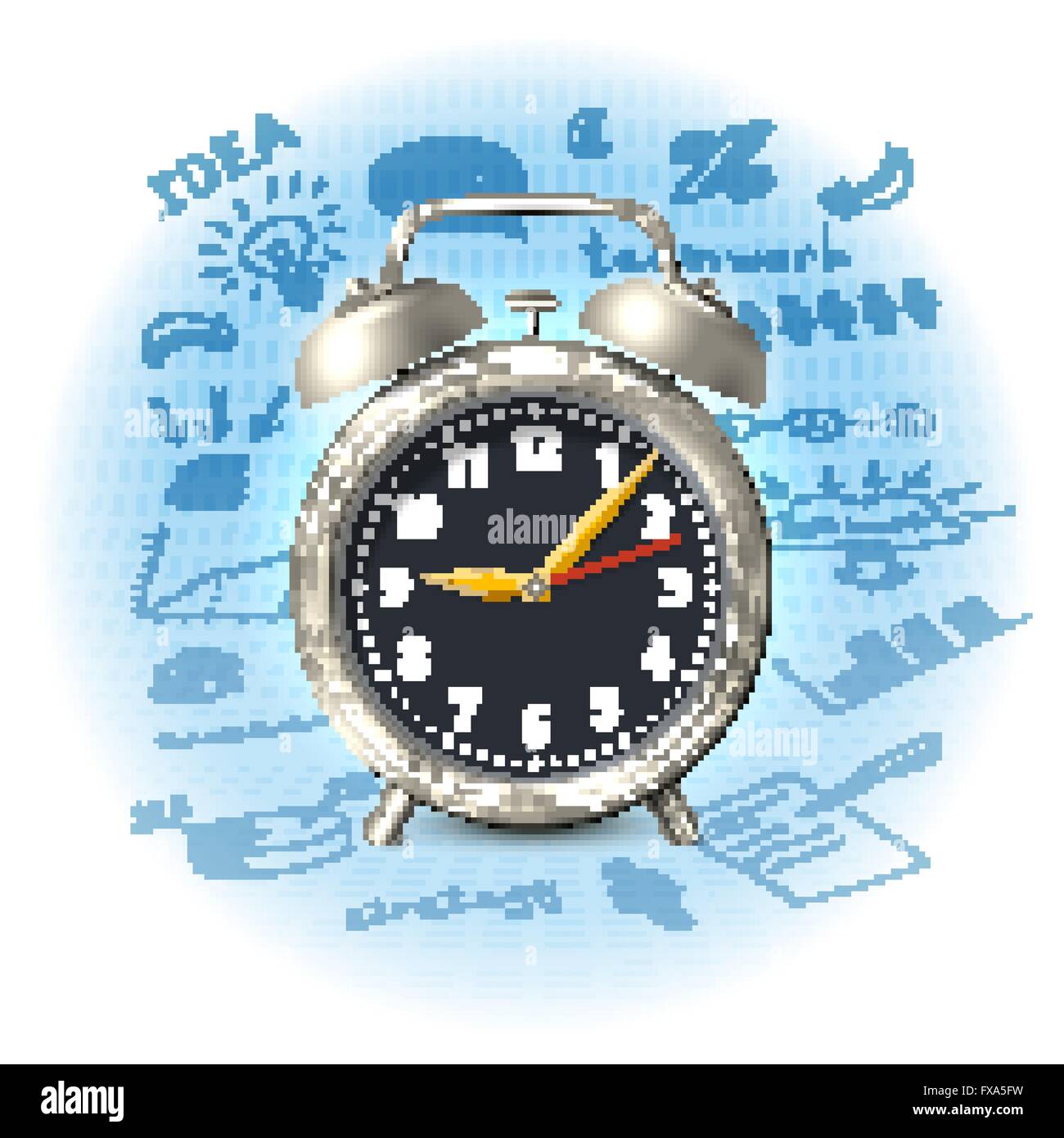 Alarm clock business strategy Stock Vector Image & Art Alamy