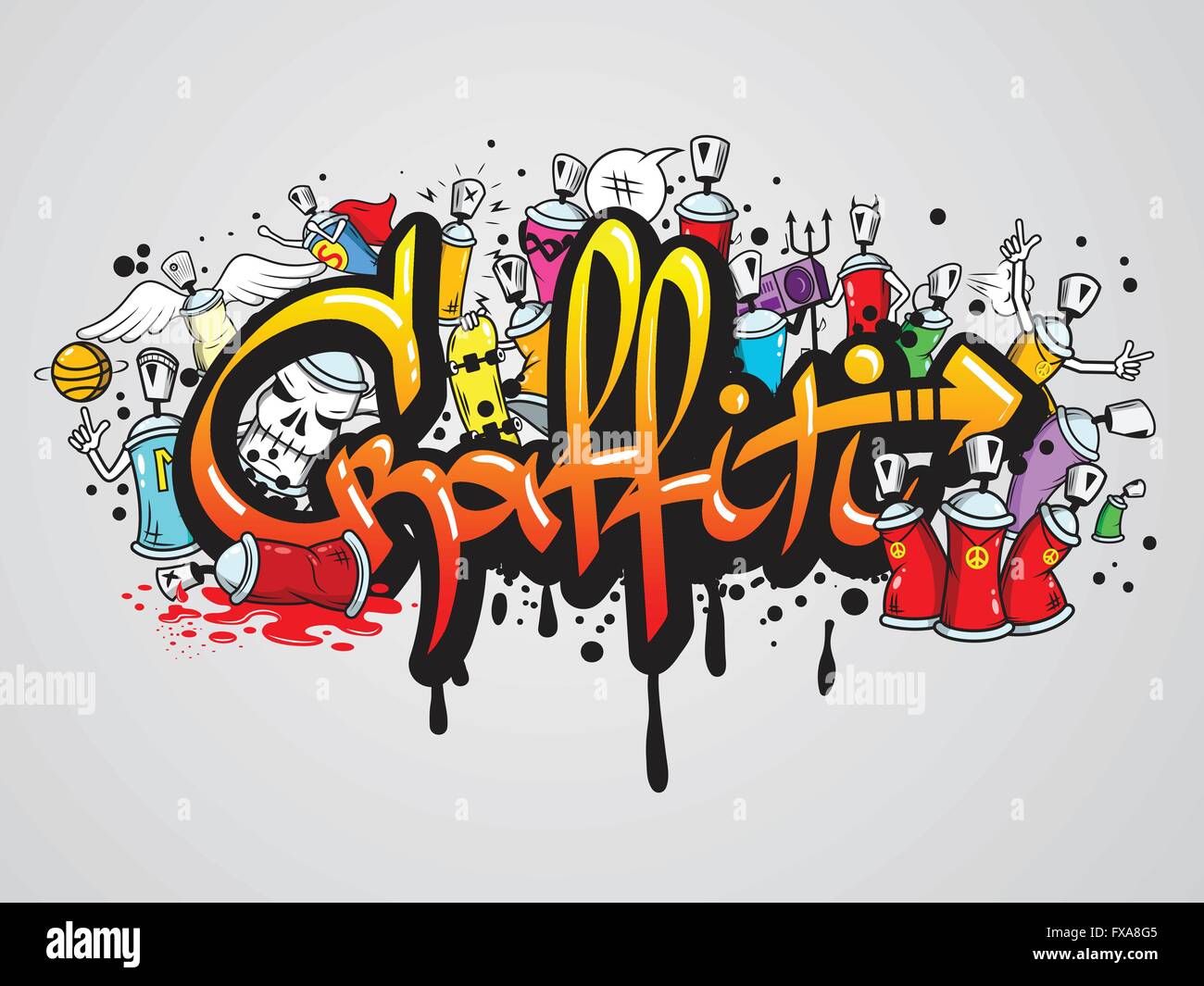 Graffiti Characters Theory  selected examples 2019  Graffiti Empire