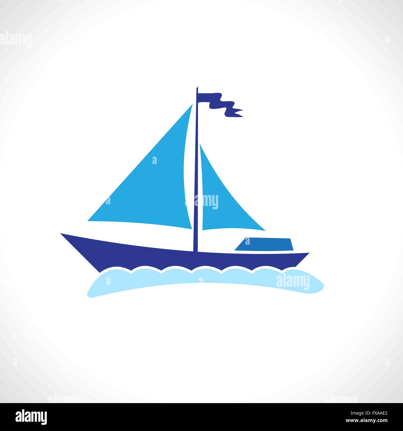 Beautiful container ship Stock Vector Images - Alamy