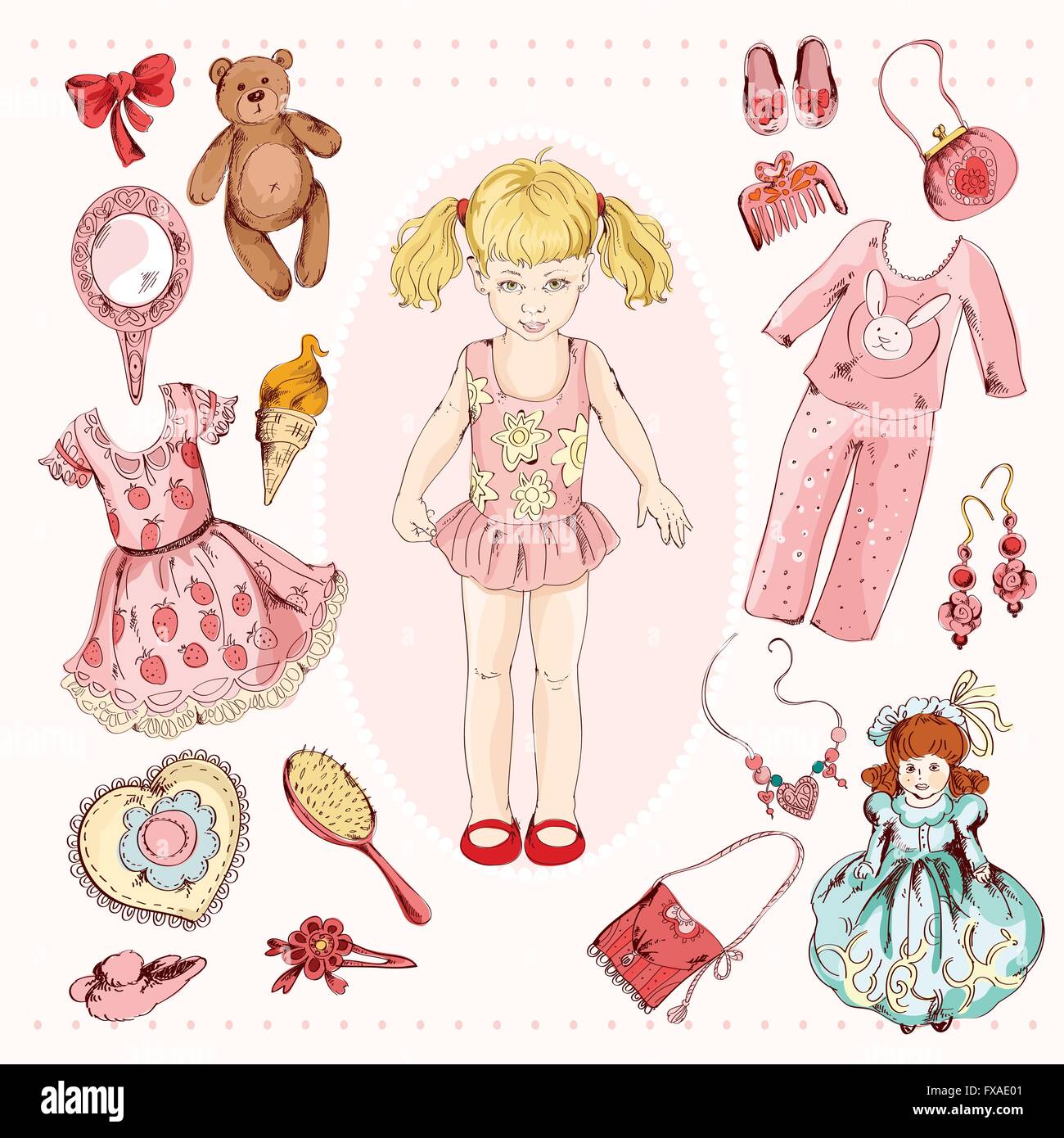 Cartoon Accessories for Your Little Fashionista