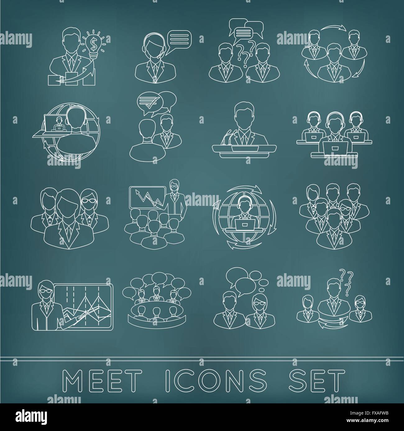 Corporate training outline Stock Vector Images - Alamy