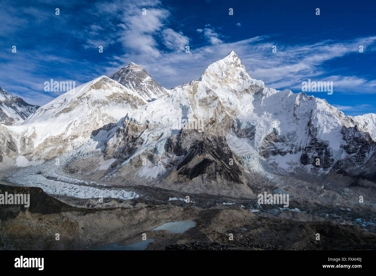 Nupste Summit Ridge Nuptse Mountain