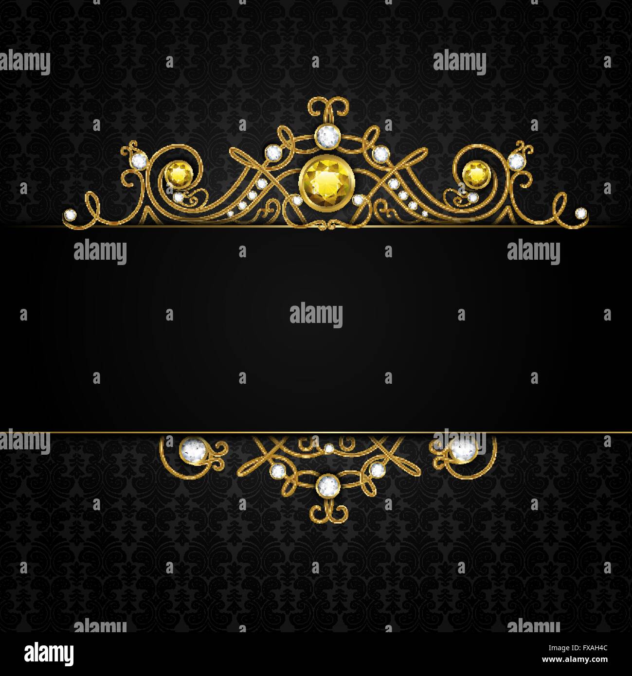Vintage silver jewelry background Stock Vector Images - Alamy