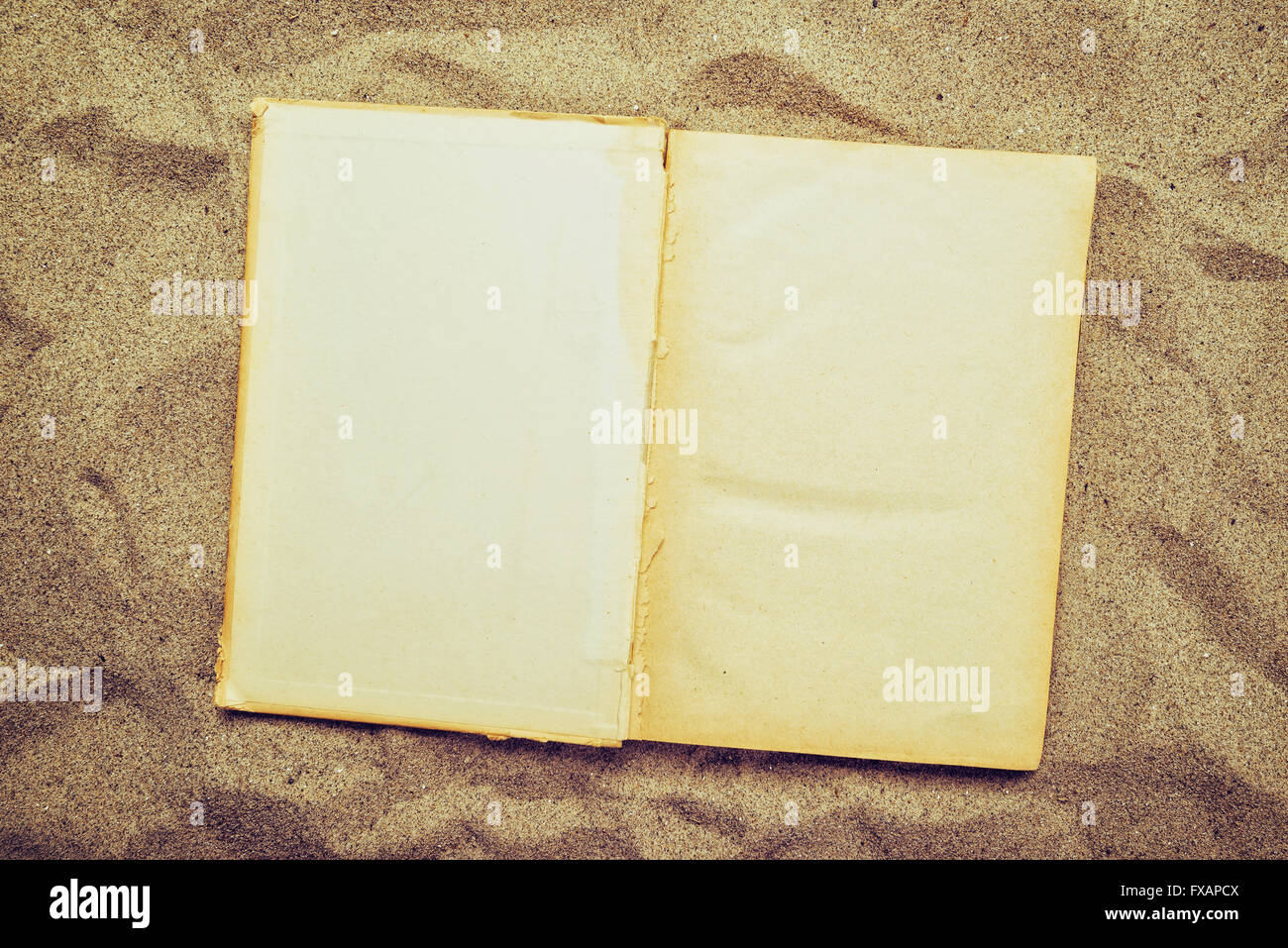 Opened old book with empty pages Stock Photo by ©SusaZoom 119323060