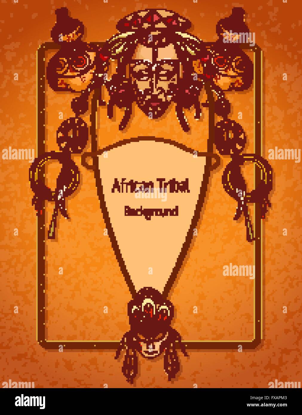 African colored background Stock Vector Image & Art - Alamy