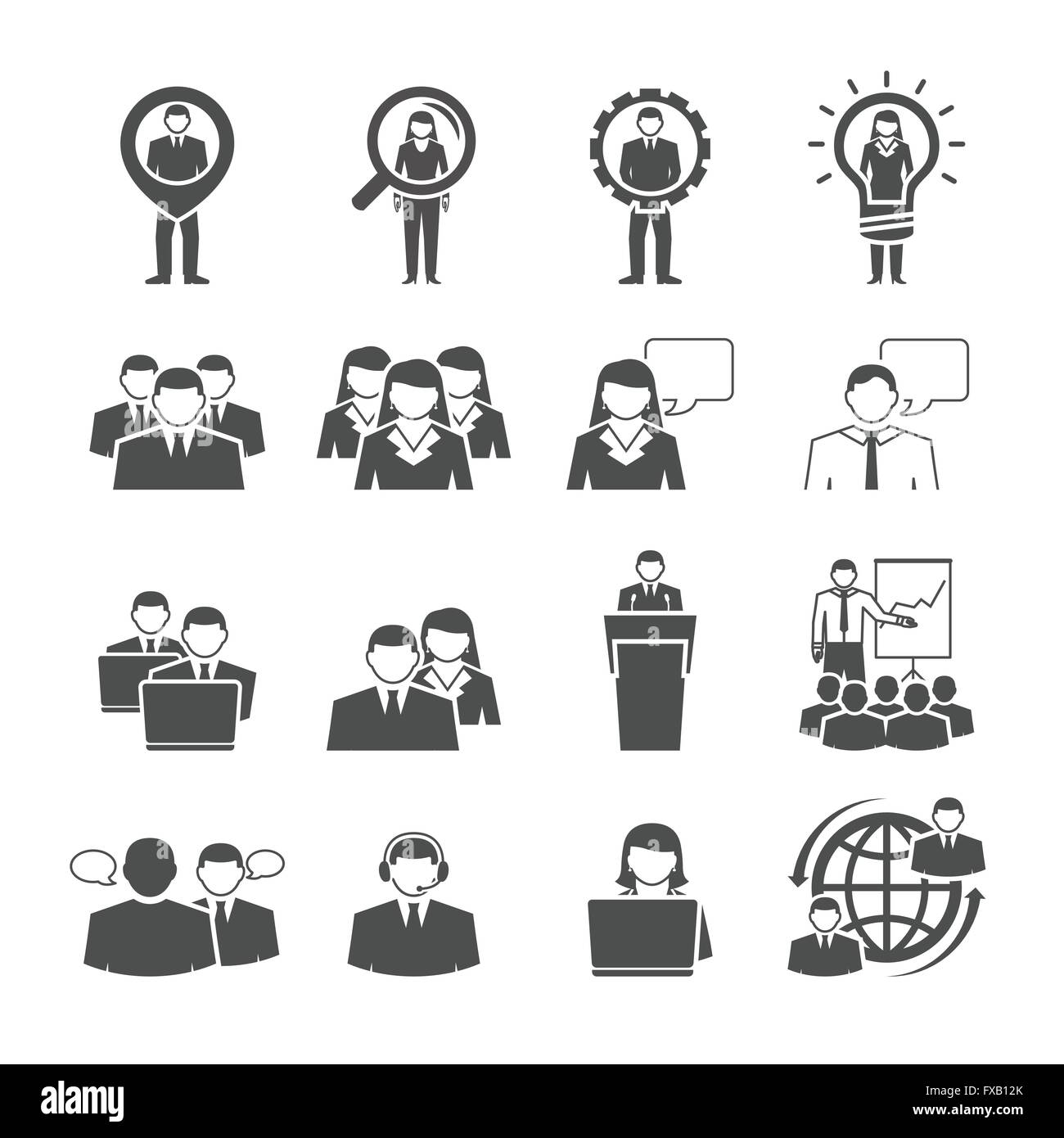 Black female board member hi-res stock photography and images - Alamy