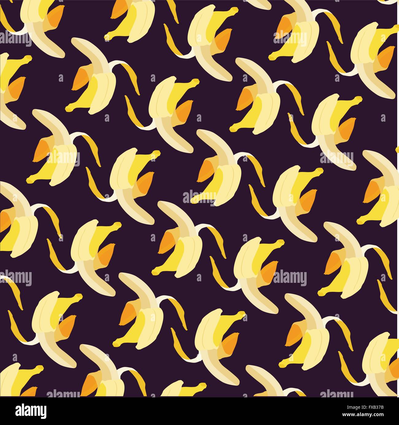 Modern pattern bananas in Stock Vector Images - Alamy