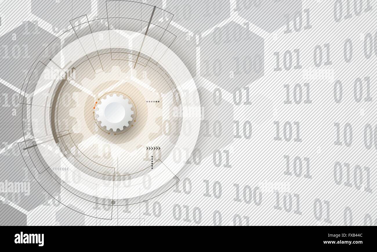 Abstract digital web site header. Banner tecnology background Stock ...