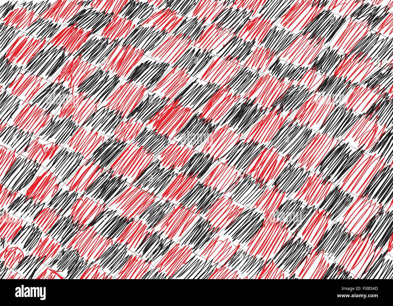 Hand drawn seamless pattern doodle background Stock Vector Image & Art ...