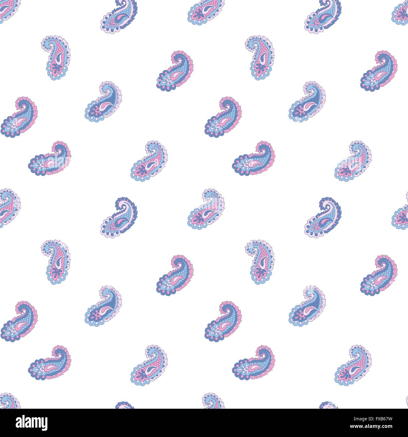 Seamless paisley pattern Stock Vector Image & Art - Alamy