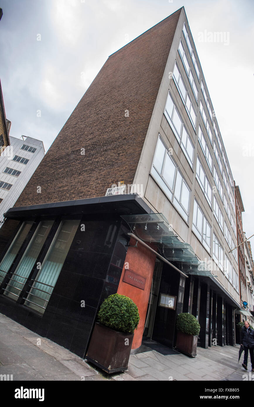The Square Restaurant 2 Michelin Star Central London Restaurant. 610