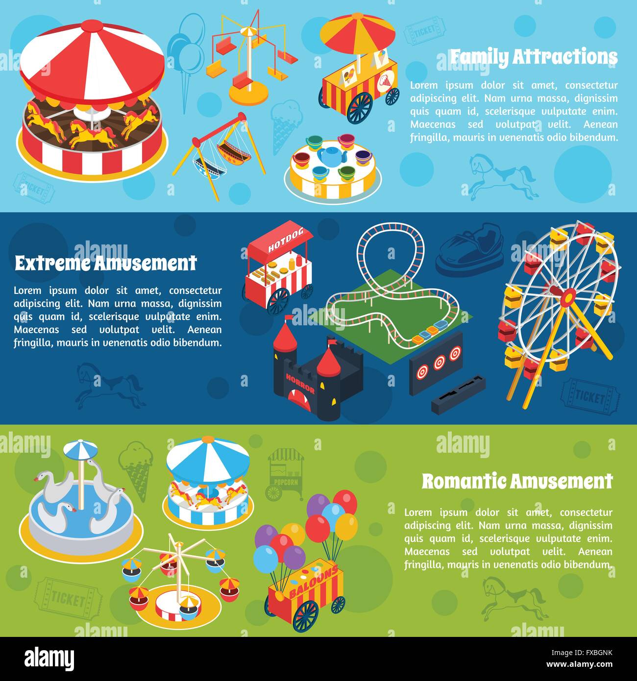 Hot dog advertising banner Stock Vector Images - Alamy