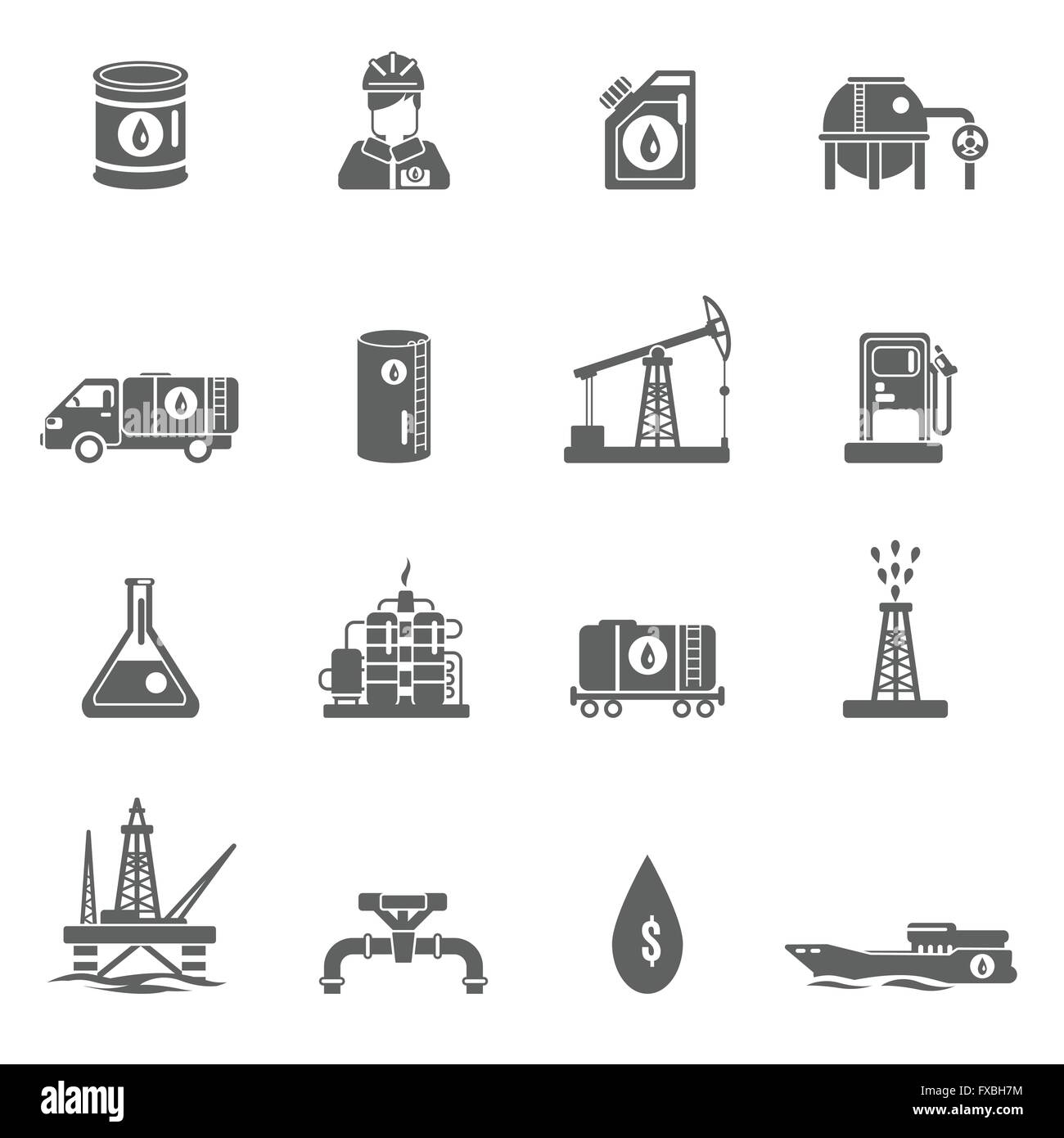 Petrochemicals Stock Vector Images - Alamy