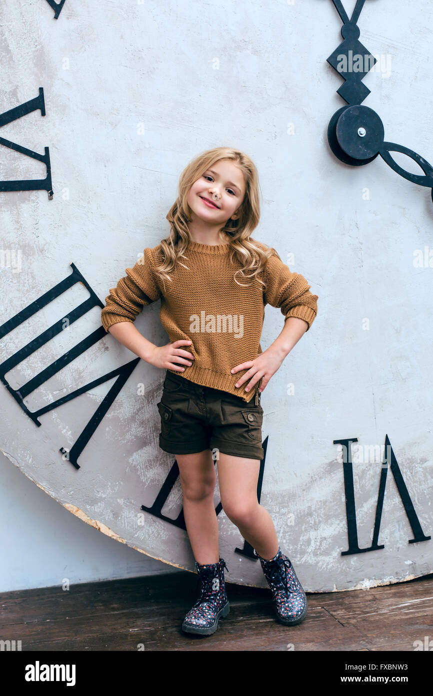 Nice photo of little girl Stock Photo - Alamy