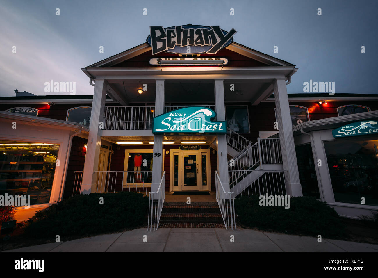 Blue surf shop hi res stock photography and images Alamy