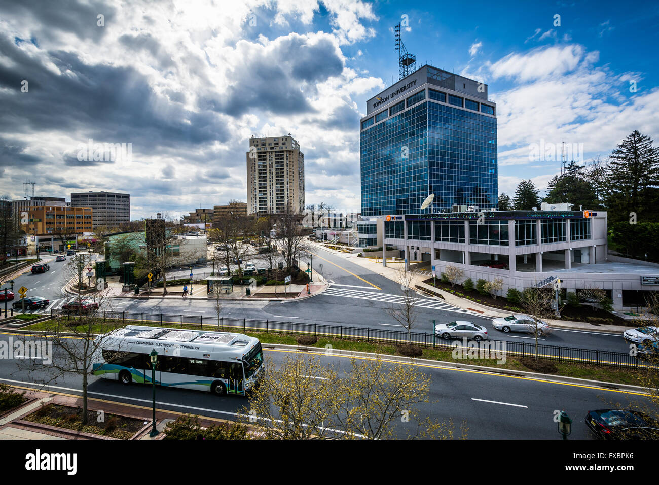 Traffic circle downtown hires stock photography and images Alamy