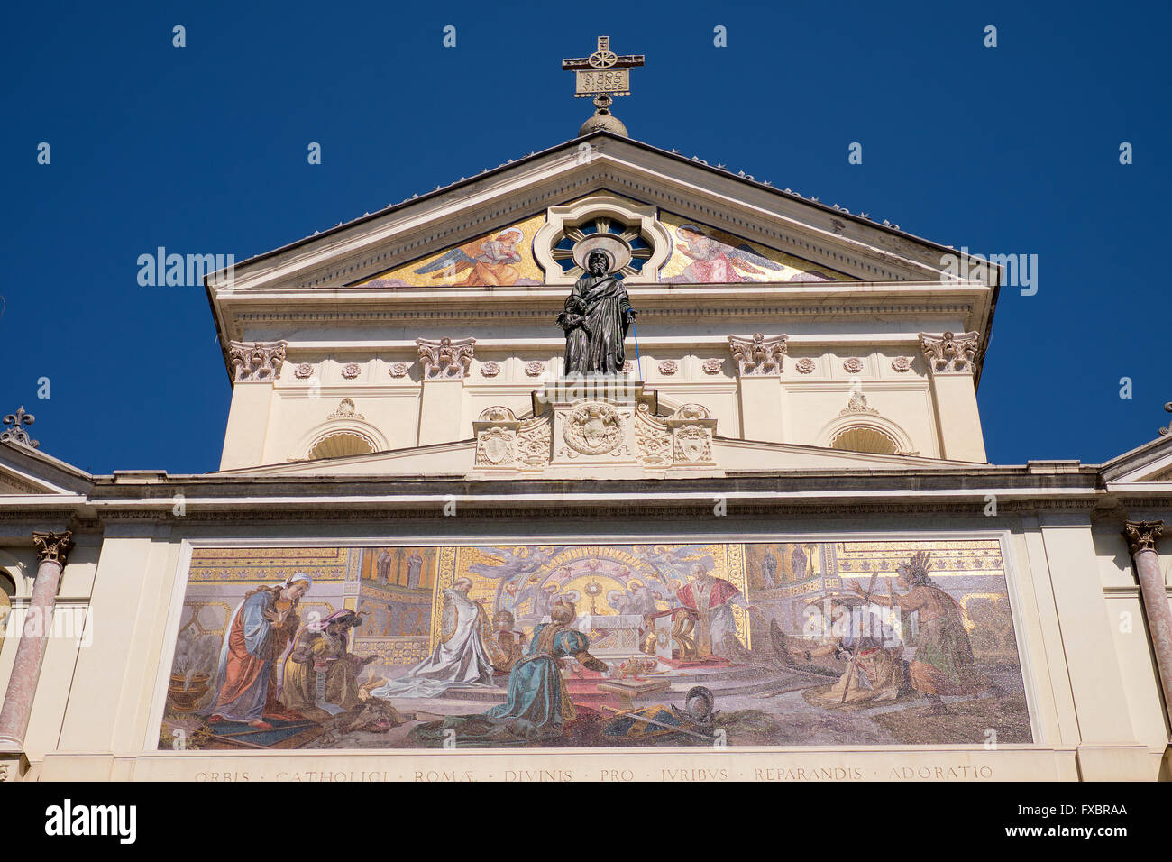 San Gioacchino church in Rome, Italy Stock Photo